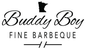 ProComClean: Logo for Buddy Boy Fine Barbeque featuring stylized text and a small silhouette of Minnesota. ProComClean: Logo for Buddy Boy Fine Barbeque featuring stylized text and a small silhouette of Minnesota.